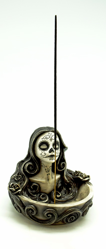 Big Day of the Dead Incense Burner/Ashtray